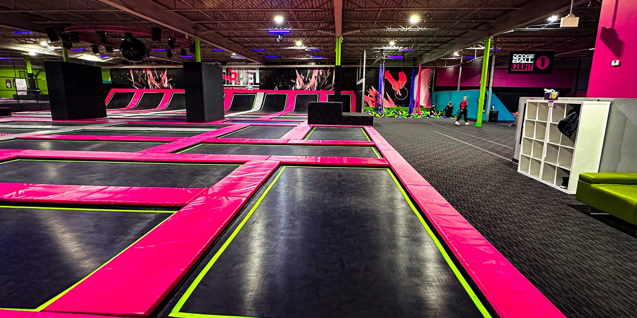 Adult trampoline park in London, Ontario – fun night activities for adults.