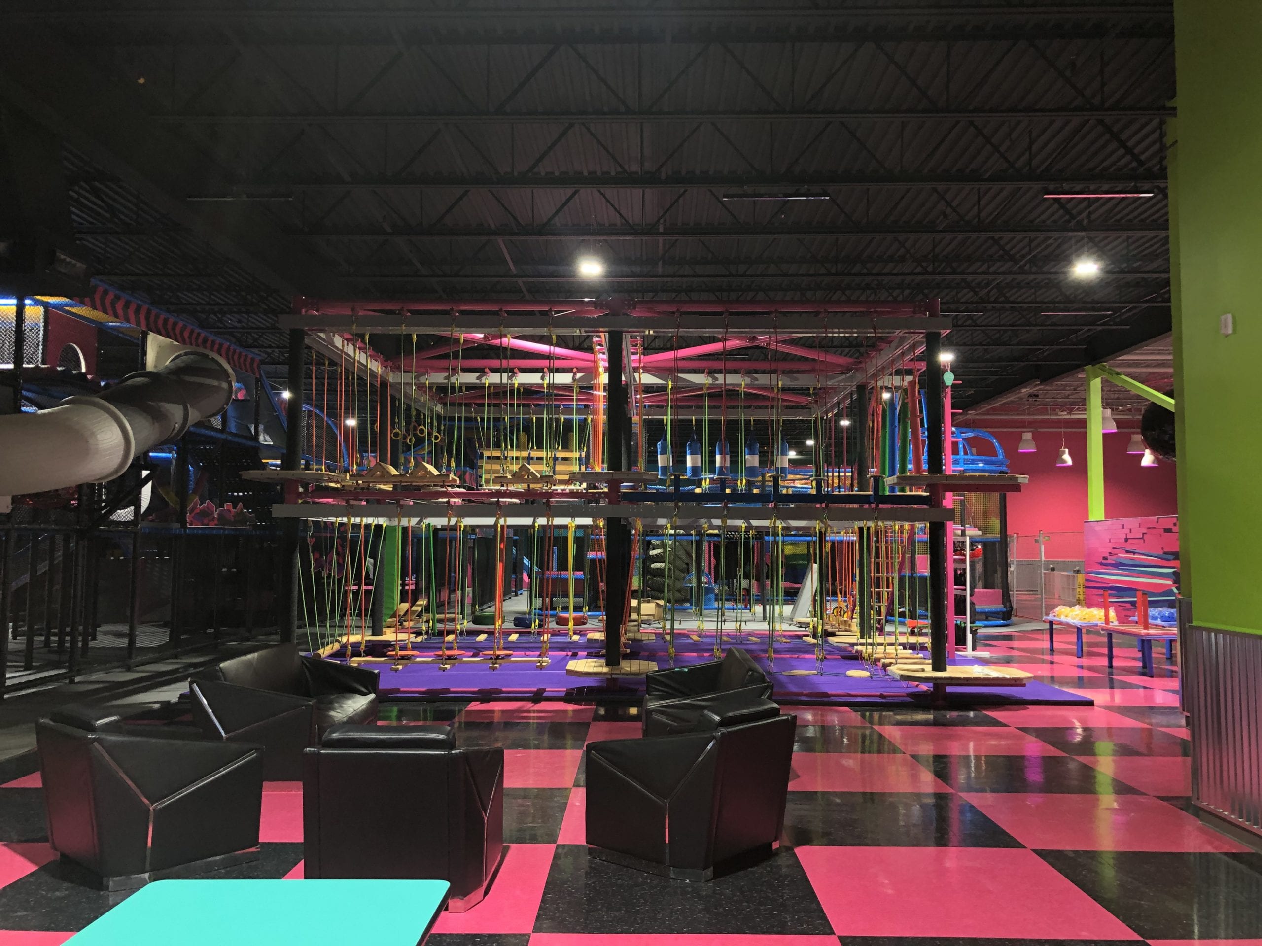 Indoor Trampoline Park Ottawa Ontario Flying Squirrel