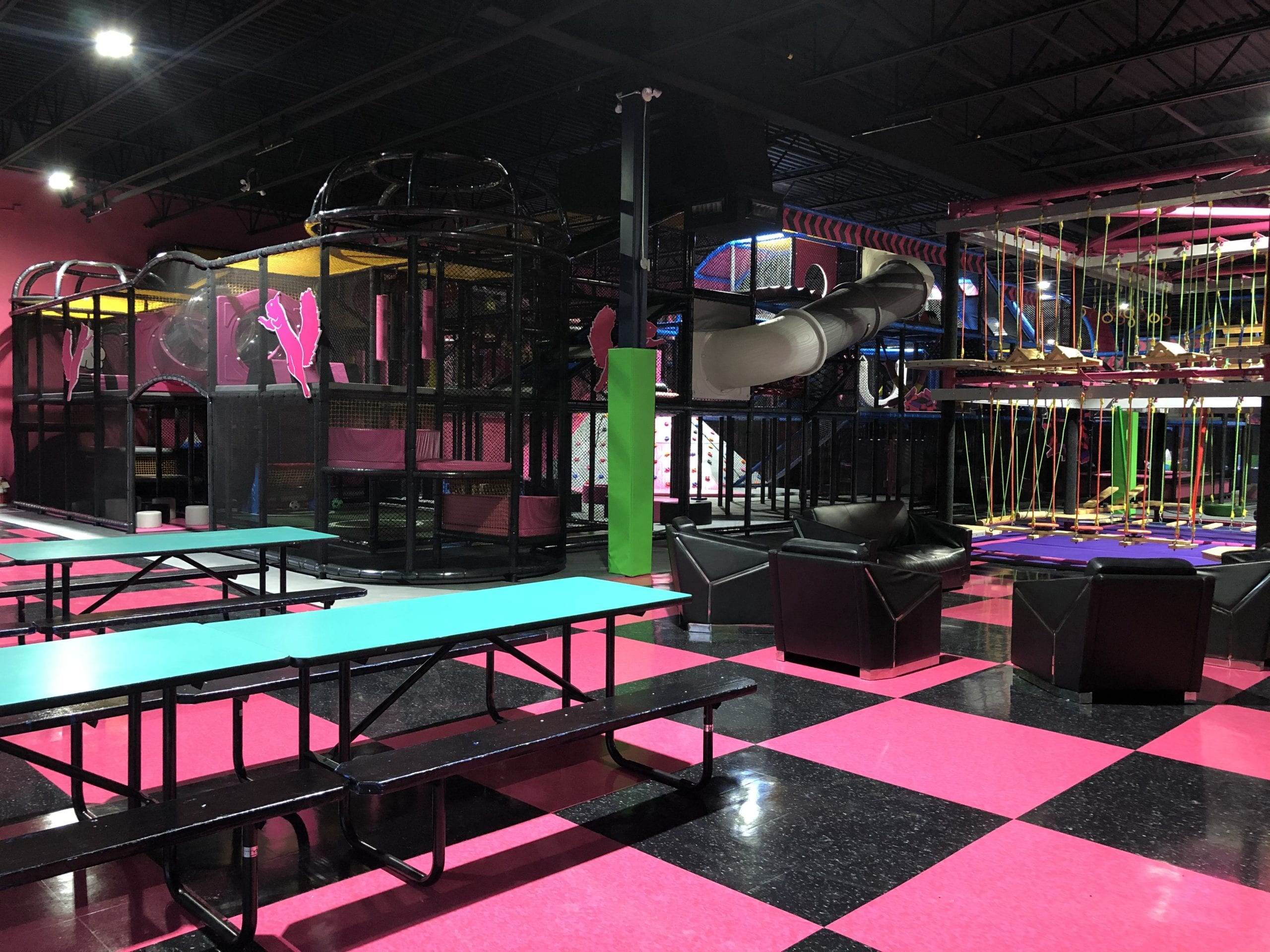 Indoor Trampoline Park Ottawa Ontario Flying Squirrel